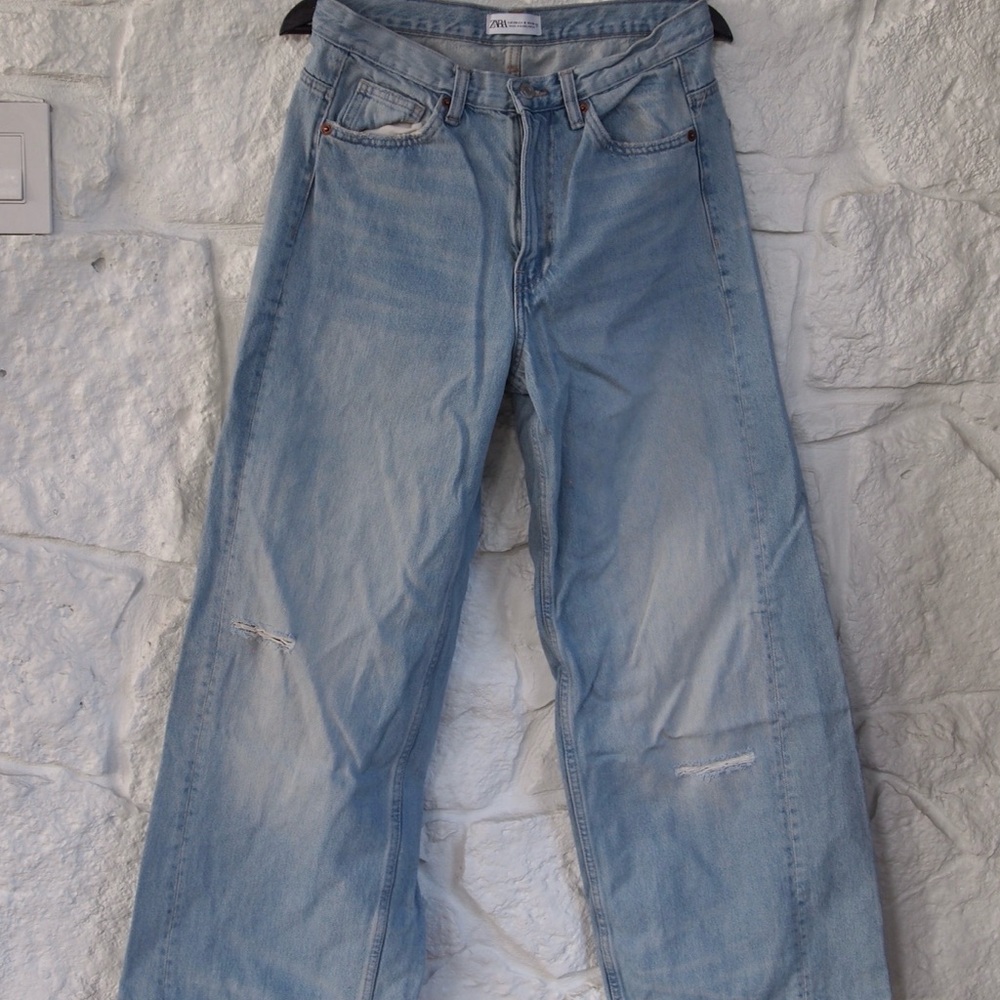 Zara wide leg relaxed jean